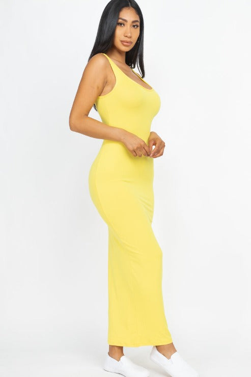 Solid Basic Maxi Dress - Wholesale Capella Apparel