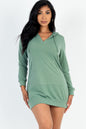 French Terry Hoodie Dress (CAPELLA) - Capella Apparel