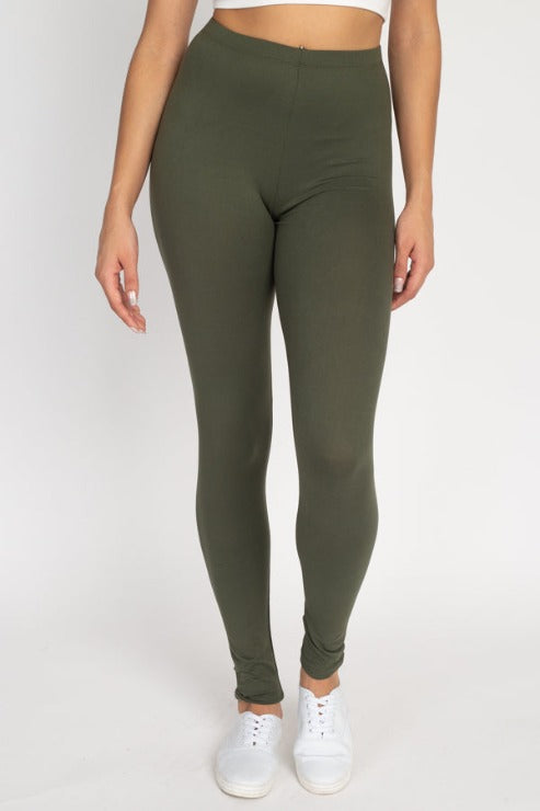 Solid Leggings - Capella Apparel