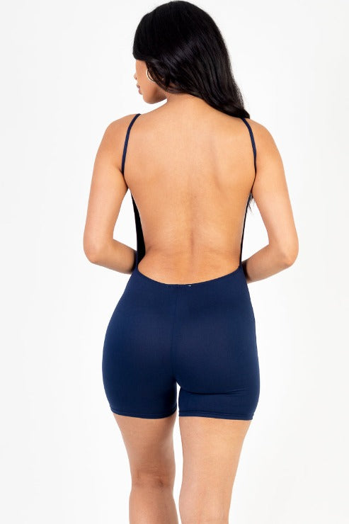 Backless Cami Romper (CAPELLA) - Capella Apparel