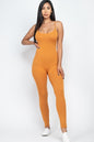 Solid Bodycon Cami Jumpsuit - Wholesale Capella Apparel