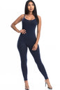 Solid Bodycon Cami Jumpsuit - Wholesale Capella Apparel