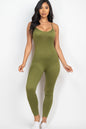 Solid Bodycon Cami Jumpsuit (CAPELLA) - Capella Apparel