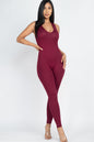 Racer Back Bodycon Jumpsuit - Wholesale Capella Apparel