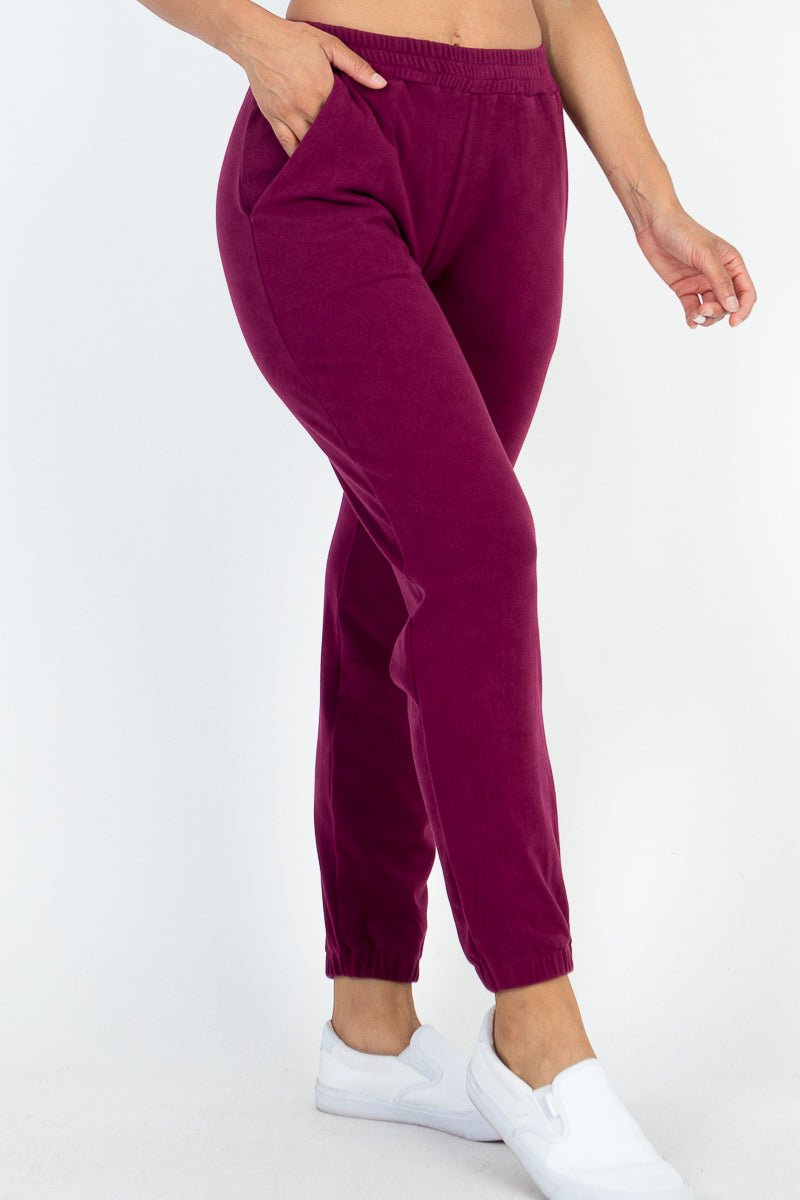 Ribbed Side Pocket Joggers (CAPELLA) - Capella Apparel