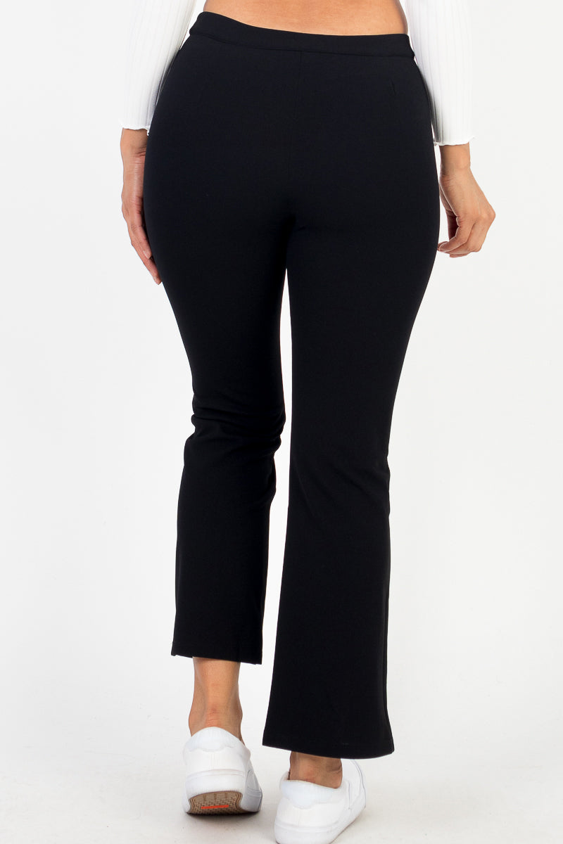 High Waist Knit Flare Pants (CAPELLA) - Capella Apparel