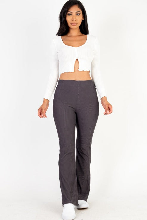 Stretch Corduroy Pants - Capella Apparel