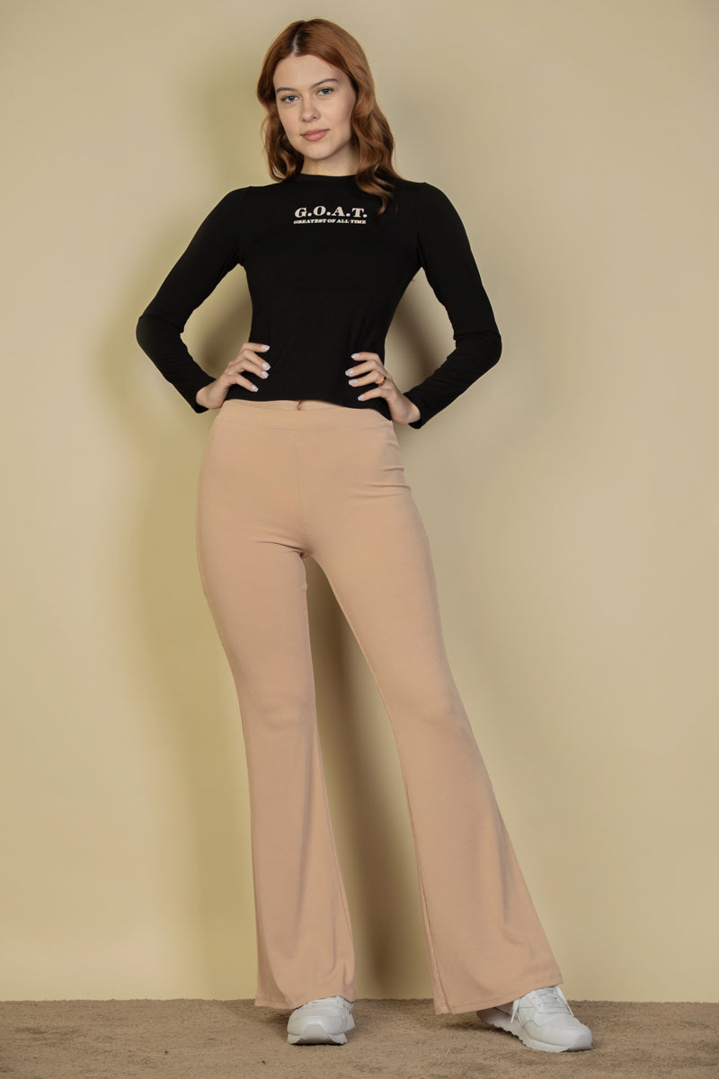 High Waisted Flare Pants (CAPELLA) - Capella Apparel