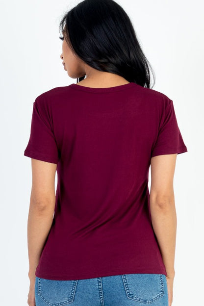 Basic Short Sleeve T-shirt - Capella Apparel