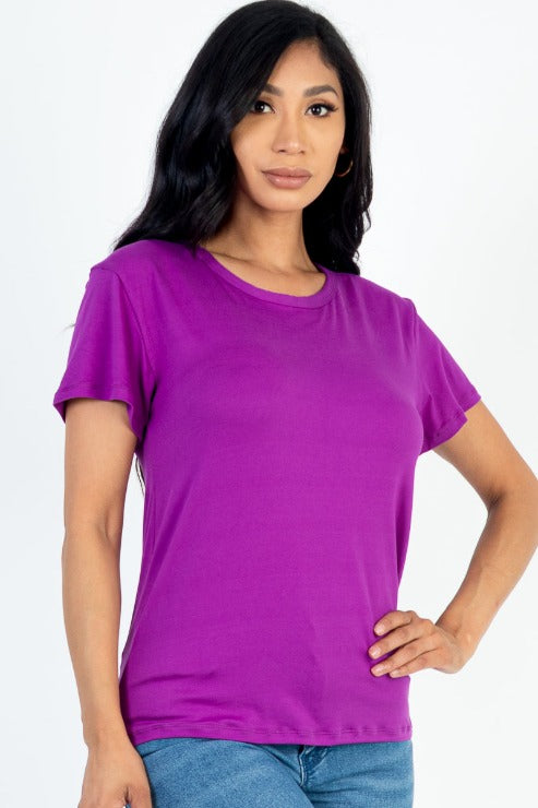 Basic Short Sleeve T-shirt - Capella Apparel