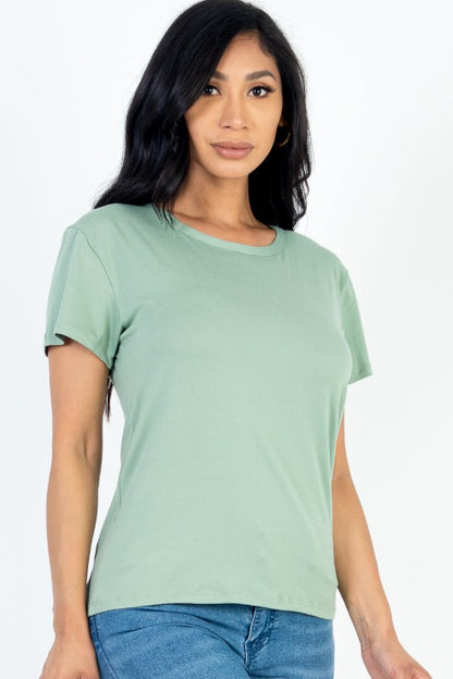 Basic Short Sleeve T-shirt - Capella Apparel