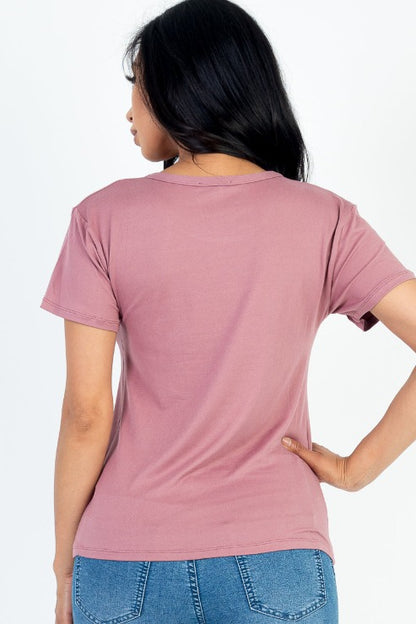 Basic Short Sleeve T-shirt - Capella Apparel