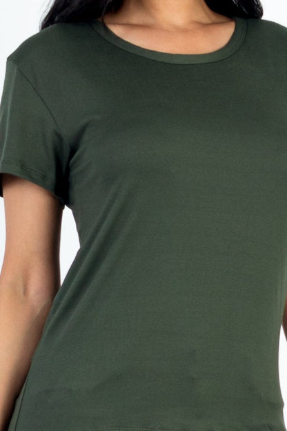 Basic Short Sleeve T-shirt - Capella Apparel