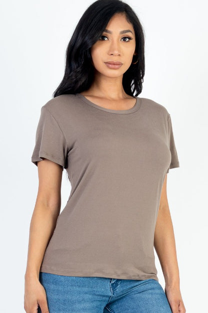 Basic Short Sleeve T-shirt - Capella Apparel