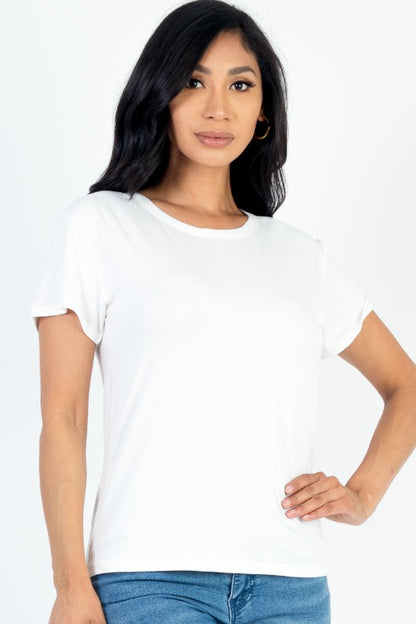 Basic Short Sleeve T-shirt - Capella Apparel