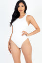 Casual Solid Tank Bodysuit - Capella Apparel