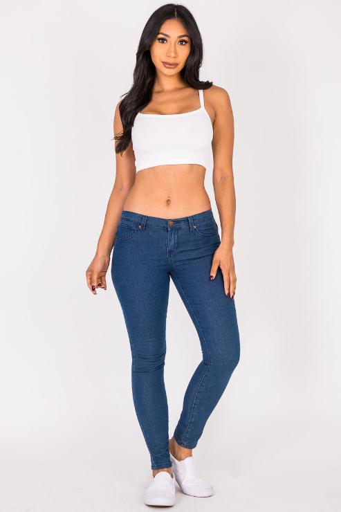 Ribbed Knit Cami Crop Top - Capella Apparel