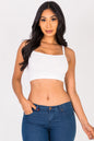 Ribbed Knit Cami Crop Top (CAPELLA) - Capella Apparel