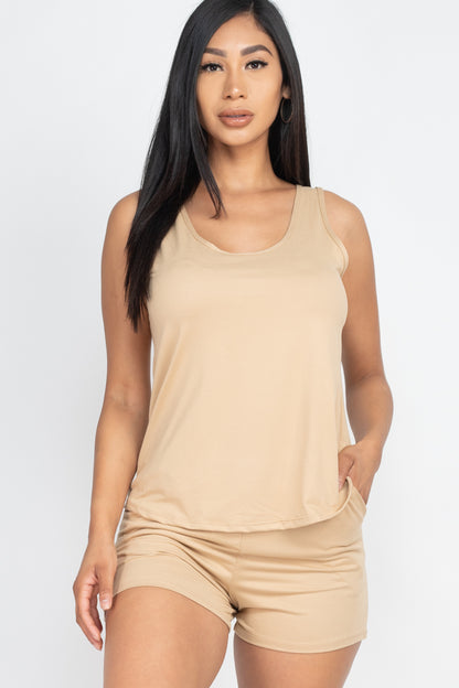 Comfy Tank Top & Shorts Set - Capella Apparel