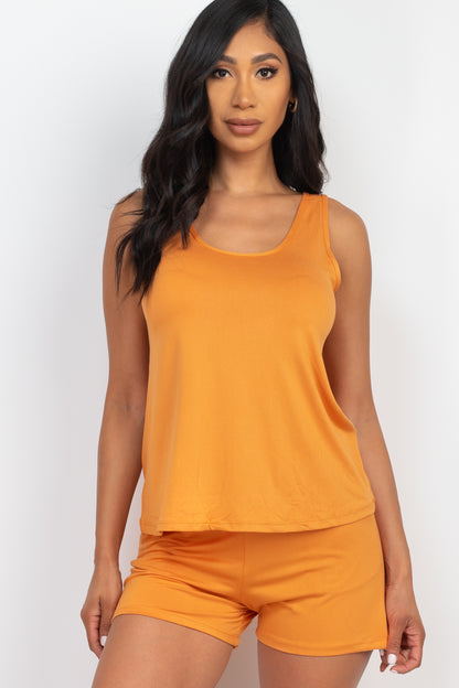 Comfy Tank Top & Shorts Set - Capella Apparel